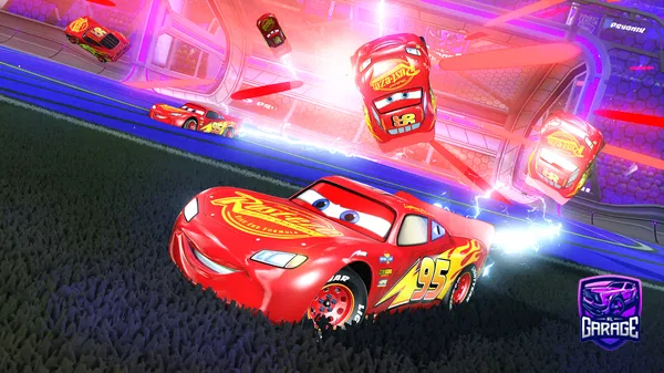 A Rocket League car design from papaionucei