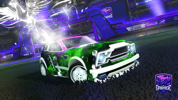 A Rocket League car design from Pusio-_-
