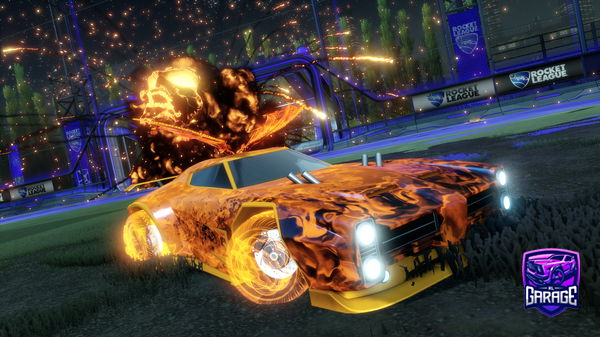 A Rocket League car design from Gmoney_2010pc