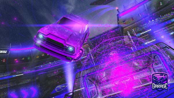 A Rocket League car design from Hxllxw