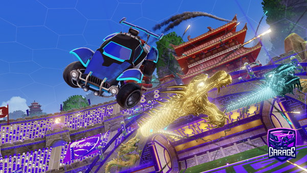 A Rocket League car design from FelT54