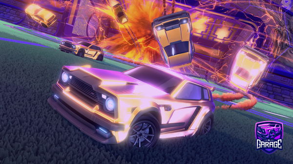 A Rocket League car design from crispy97