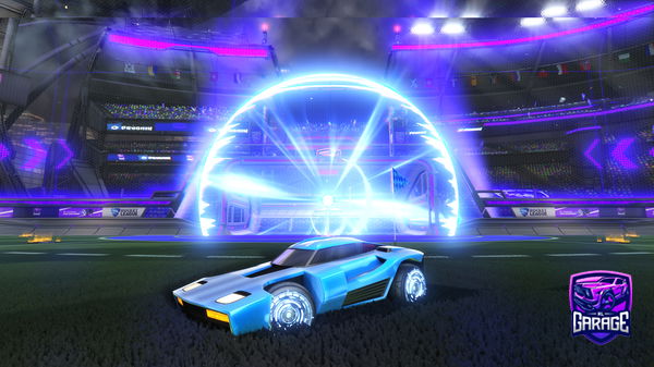 A Rocket League car design from Theproguppy