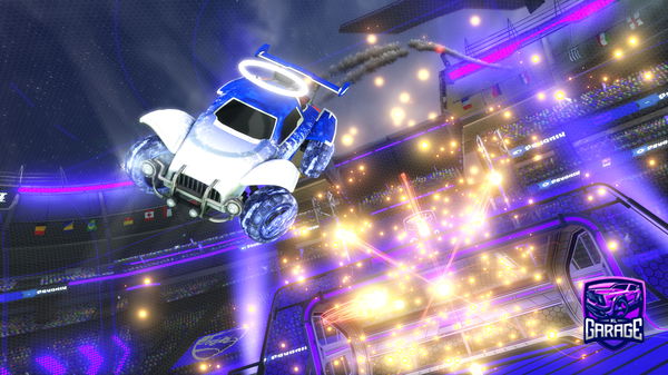 A Rocket League car design from LokePoke