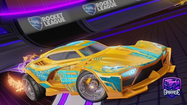A Rocket League car design from Civil-Serving9