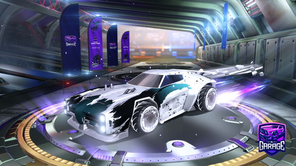 A Rocket League car design from Rafinsky_