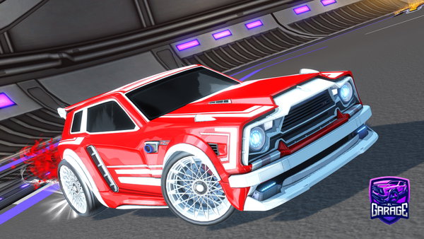 A Rocket League car design from davidbarragan98