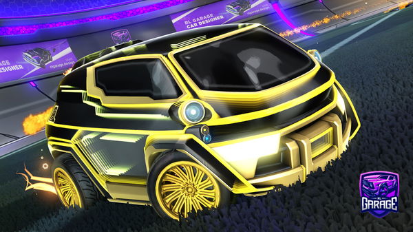 A Rocket League car design from Aqua28