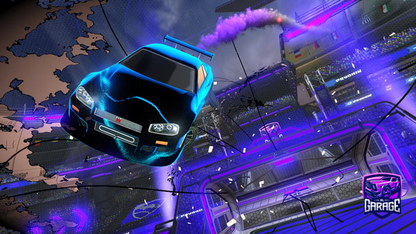 A Rocket League car design from Tavix7x