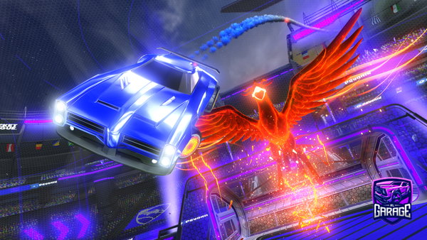 A Rocket League car design from Vincie_09