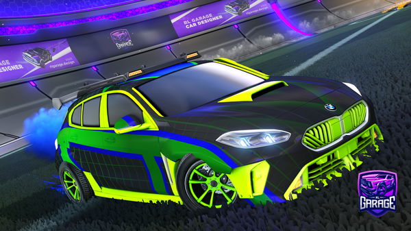 A Rocket League car design from Miles3247