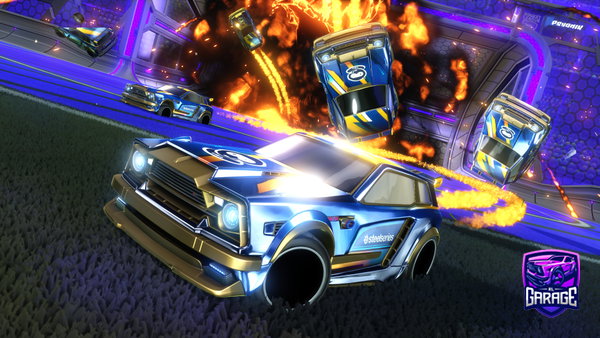 A Rocket League car design from KokosnootDaan
