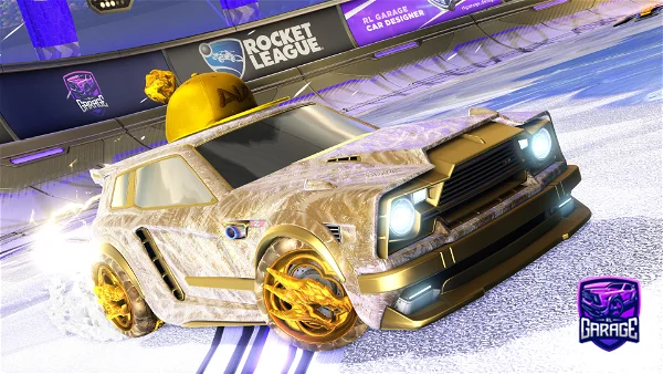 A Rocket League car design from iKalil