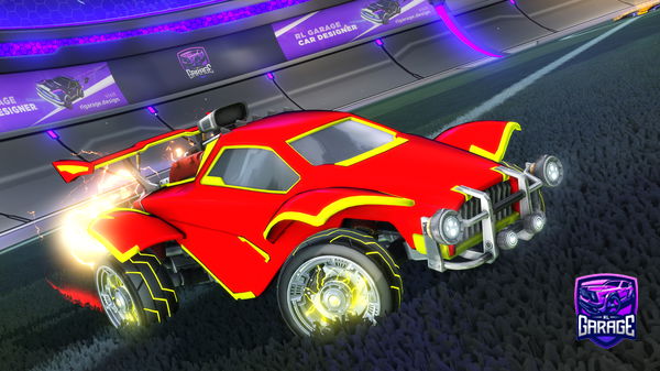 A Rocket League car design from _Axstro_