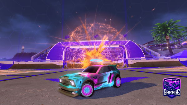 A Rocket League car design from KL_Qassem