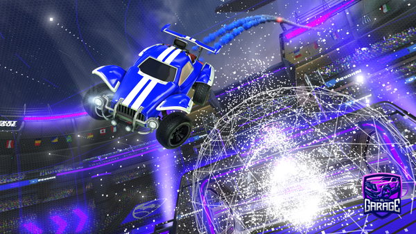 A Rocket League car design from YenDraxy