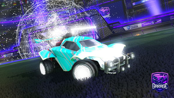 A Rocket League car design from BetoM1209