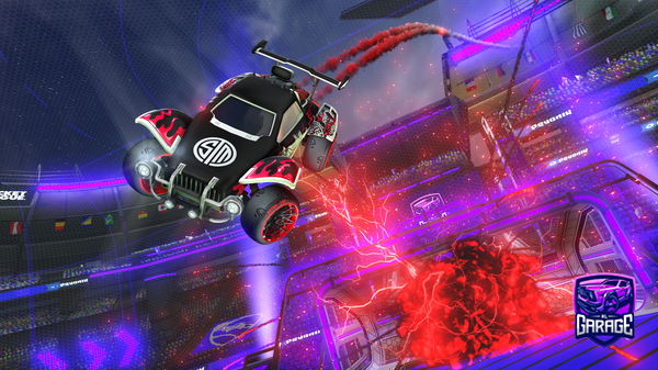 A Rocket League car design from CrmziYT