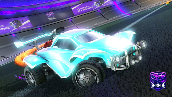 A Rocket League car design from KingRickG09
