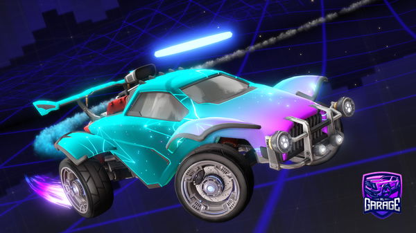 A Rocket League car design from Vpolox99