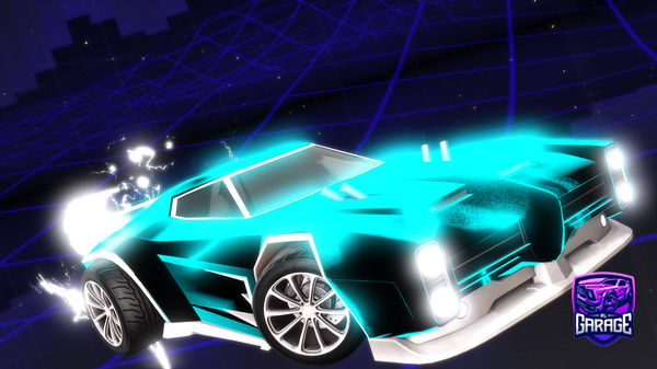 A Rocket League car design from FrogzPVPz