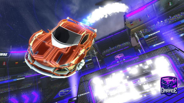 A Rocket League car design from GalileoRLCS