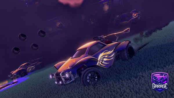 A Rocket League car design from Hypalol