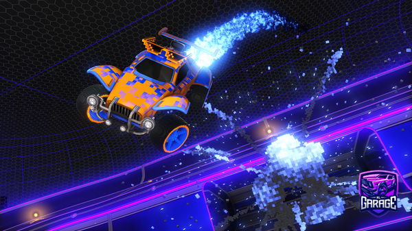 A Rocket League car design from TheGreatThing