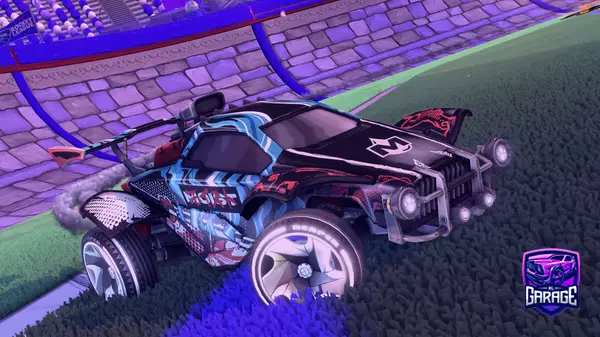 A Rocket League car design from vSpxticzz