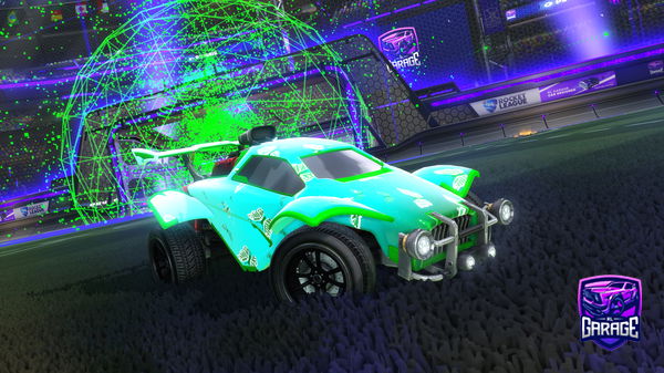 A Rocket League car design from GalaxyXD21