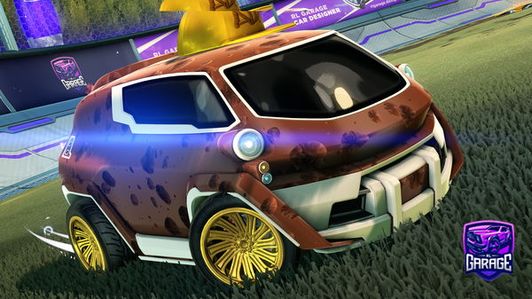 A Rocket League car design from buzzz77