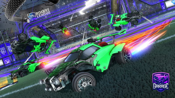 A Rocket League car design from Defamily2019