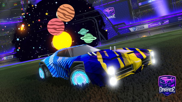 A Rocket League car design from JoeBod