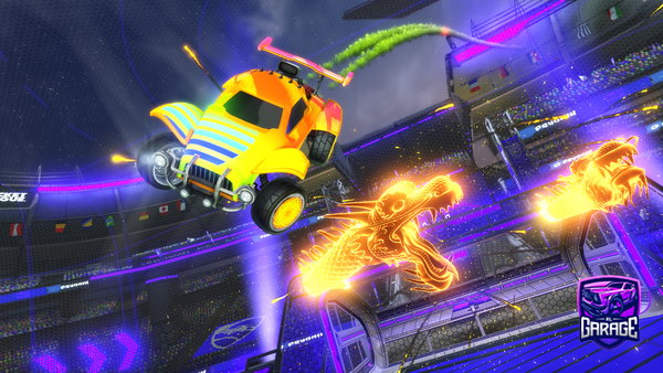 A Rocket League car design from TAAVI7802