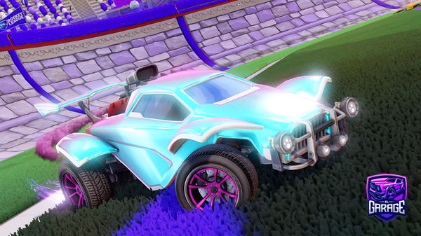 A Rocket League car design from Lynxhwns