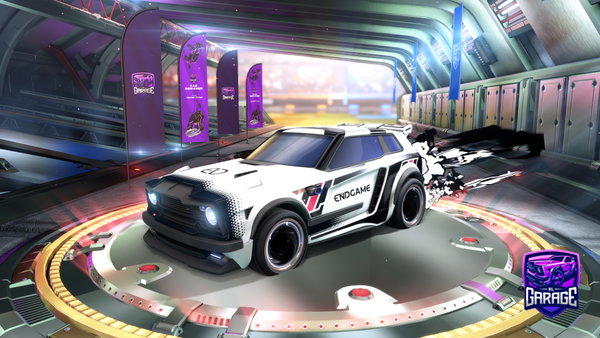 A Rocket League car design from Bas1K