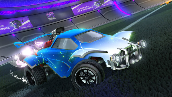 A Rocket League car design from NEVERFOLD