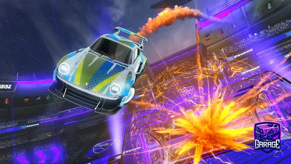 A Rocket League car design from SinRyze