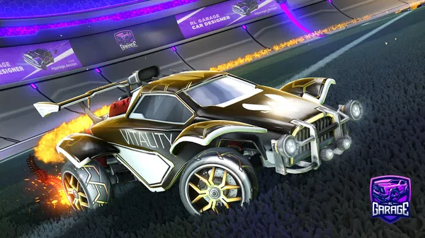 A Rocket League car design from Forn3uzz