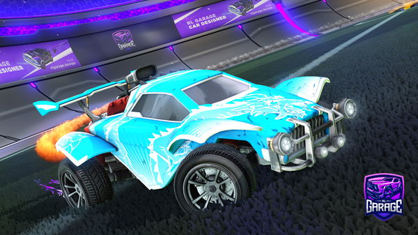 A Rocket League car design from JudeDaDude1