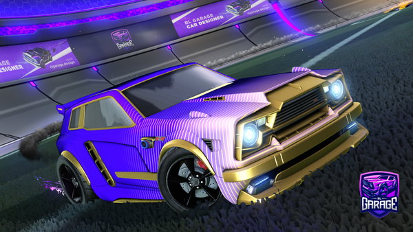 A Rocket League car design from not_tigasnoz02