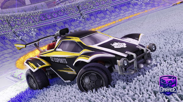 A Rocket League car design from TonySc0pez