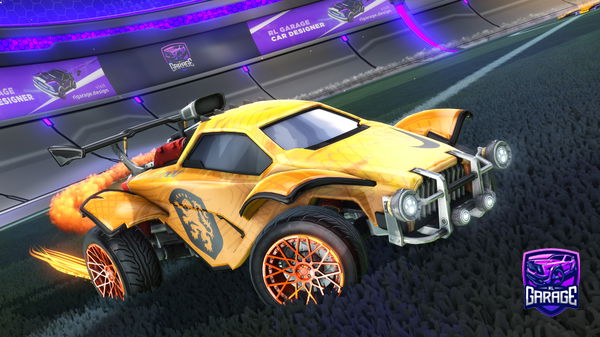 A Rocket League car design from southo