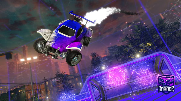 A Rocket League car design from Lennonmcd_12