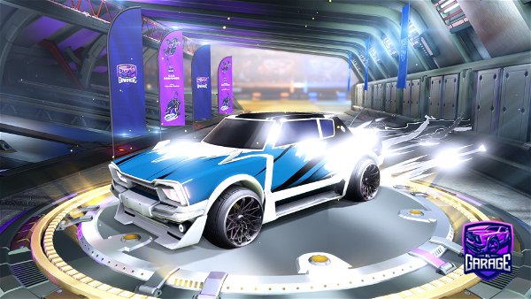 A Rocket League car design from JuicyOrang3