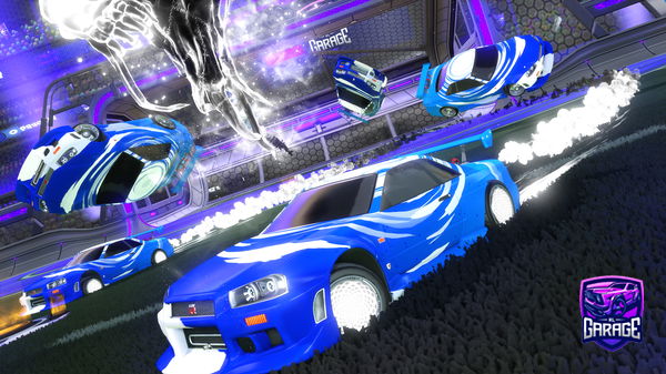 A Rocket League car design from ll-xEXOTIC-ll