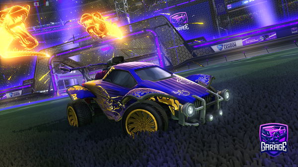 A Rocket League car design from RG09MP