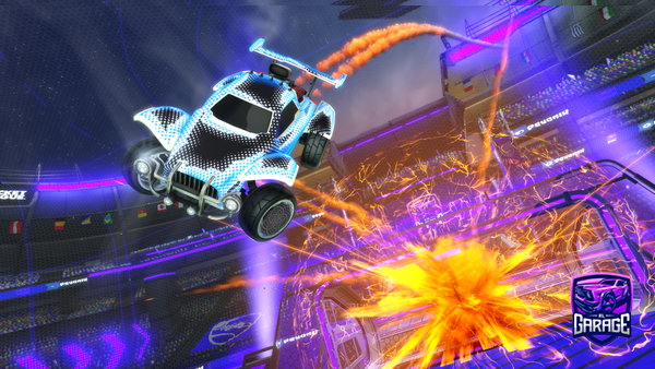 A Rocket League car design from wissle-up