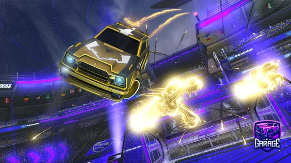 A Rocket League car design from Mia_McxLaren