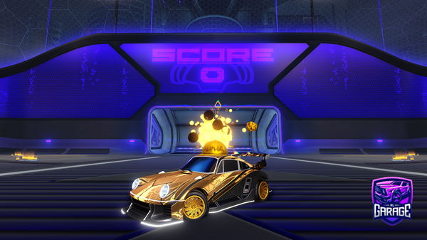 A Rocket League car design from ItzToast985
